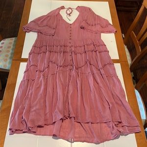 Lovely Free People Oriana maxi dress L